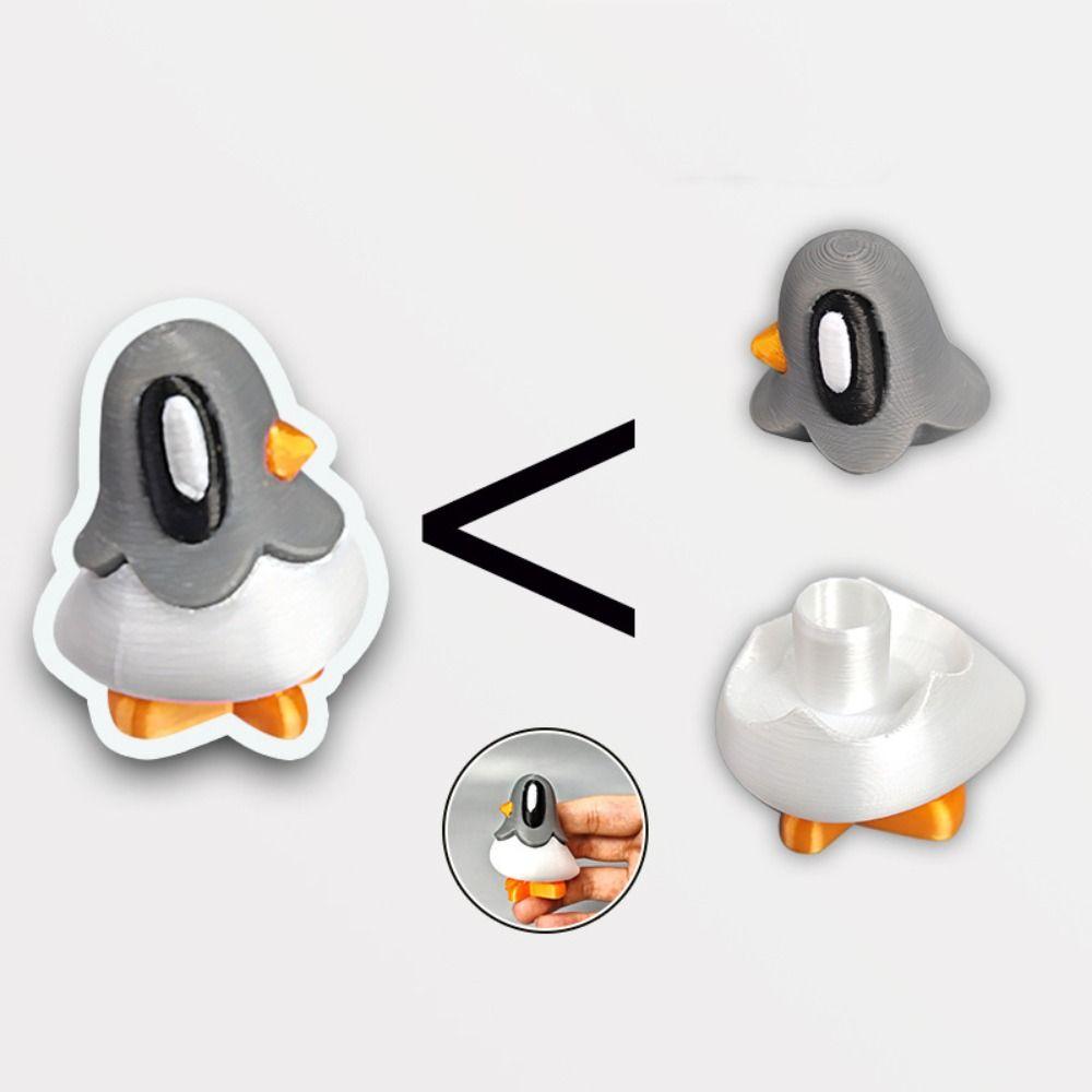 3pcs 3D Printed Blob Pigeon Ornaments Simulation Pigeon Desktop Ornament  Entrance