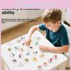 Wooden Dinosaur Alphabet Puzzle For Kids Educational Toy Learning Early Development