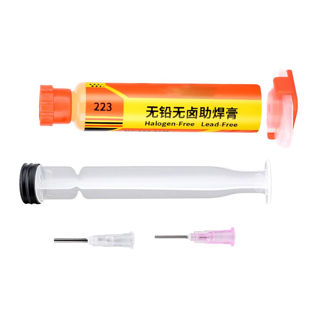 Needle Tube Solder Paste Flux Rosin Solder Oil Disassembly Assembly Paste For Mobile Phone BGA Electronics Repair