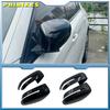 For BMW 3 5 6 7 Series GT G30 G32 G11 G20 2018- Black Rearview Mirror Cover Side Wing Rear View Mirror Case Cover Trim