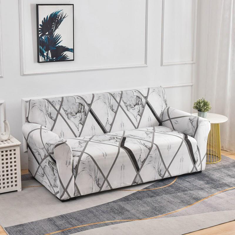 Elastic Sofa Cover for Living Room Spandex Couch Cover Tight Wrap All-inclusive Sectional Furniture Slipcovers 1/2/3/4 seater