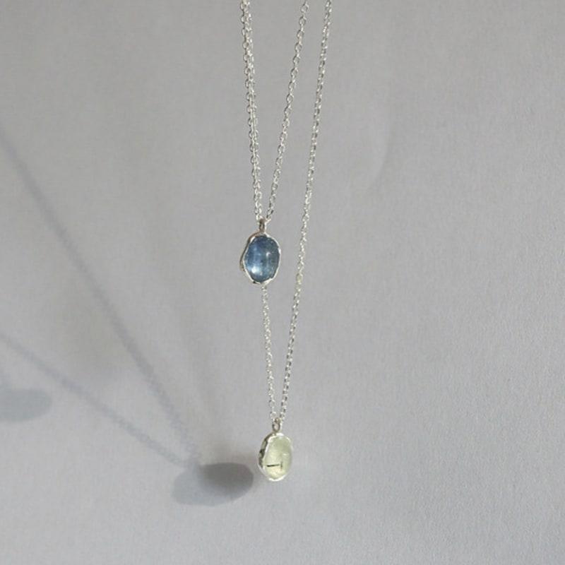 

modernlike Срібло 925 Преніт М ятний Кольє Silver (Silver 925)