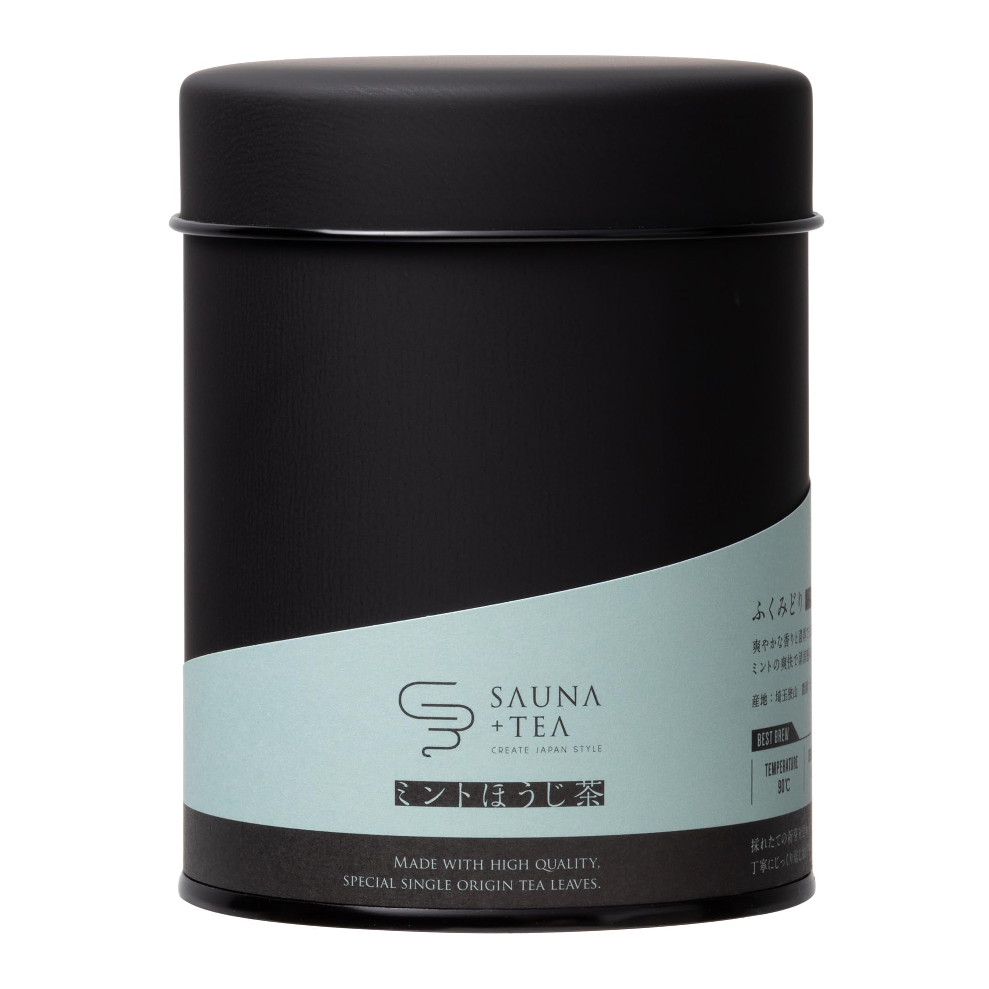 

CHABAKKA TEA PARKS Hojicha Loyly Tea Mint 50g SAUNA+TEA Leaves, Hojicha, (Tea Can)