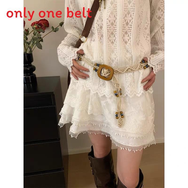 Bohemian Waist Belt Ethnic Style Vintage Butterfly Metal Accessory For Dress Or Skirt