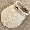 Brim Wide Elegant Sun Hat Women Featuring Foldable Design Outdoor Sunscreen Hat