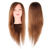 Friseur-Schaufensterkopf Menschenhaar Übungs-Trainings-Kosmetik-Mannequin-Kopf