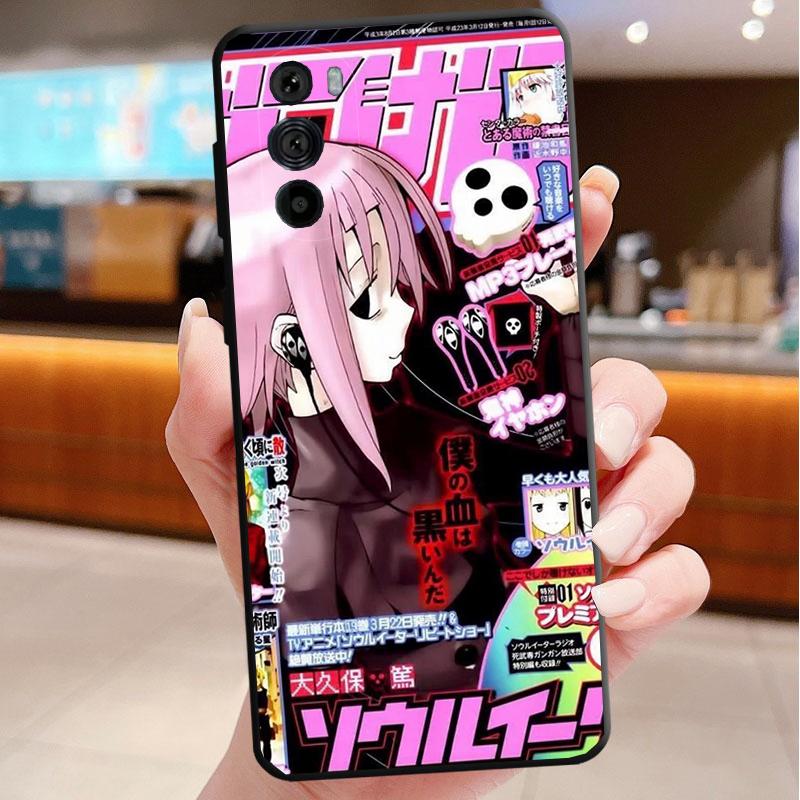 Phone Case For Motorola Edge 60 50 40 Pro 60 50 40 30 Ultra Neo Fusion Moto G Stylus G Soul Eater Crona