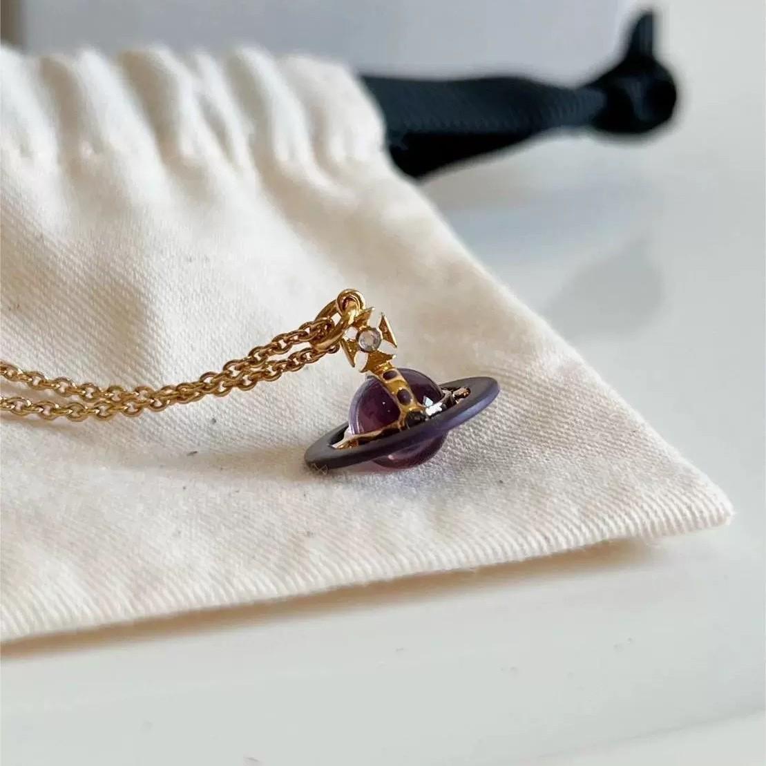 

Ожерелье «Сфера Сатурна» 3D - Элегантная, универсальная, высококлассная цепочка для свитера