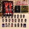 Figurină Desen Animată Michael Jackson Calendar de Advent de Crăciun Cutie Oarbă Pandantiv Colecționabil de Sărbători Set Cadou