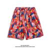 Couples' Quick-Dry Beach Shorts: Loose, Large Size, 5-Point Trunks for Seaside Vacations & Hot Springs
