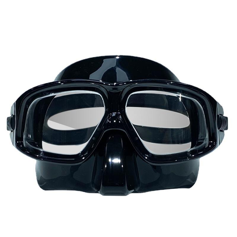Free Anti-fog Diving Goggles Transparent Silicone Snorkeling Mask