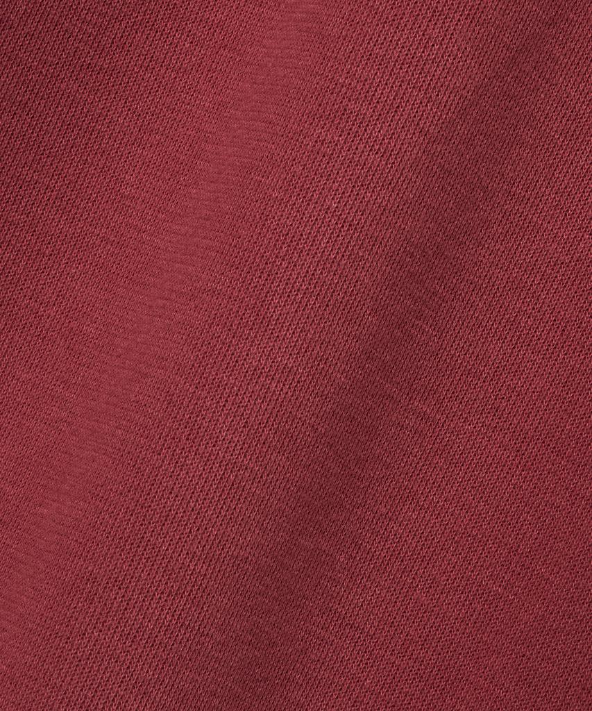 USPOLOASSN French Rib Half Neck_Burgundy