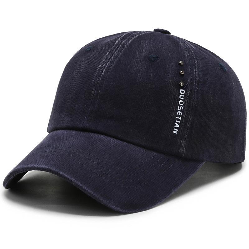 

Spring Summer Outdoor Sport Baeball Cap Caual Veratile Wahed Fabric Dad Hat Simple Sunhade Sun Protection Hat Adjustable
