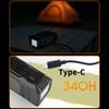 New 4 IN 1 Carbon Monoxide Detector with Alarm LCD Display Screen Humidity Temperature Detection CO Detector for Outdoor Air Concentration Monitoring