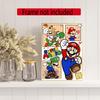 Mario 5D Diy Diamond Painting Round Diamond Mosaic Suitable For Beginners Diamond Painting Rhinestones Gift Frameless