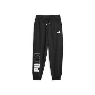 Basic Series Comfortable Soft Logo Letter Print Knitted Sports Pants Women Pants Black 680273-01