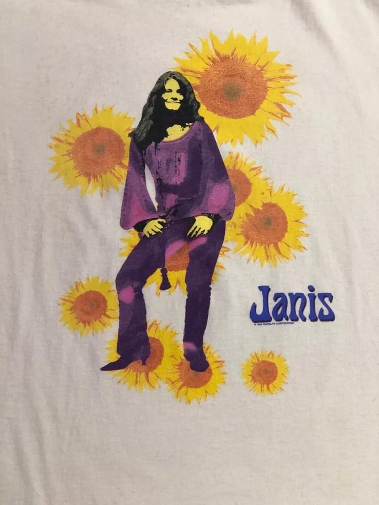 Retro Janis Joplin Concert Men S-235XL 8D97 Unisex T-Shirt M