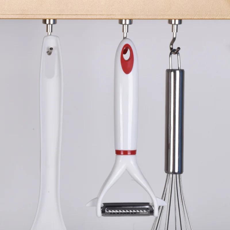 10 Stück LNE12 Magnet Mehrzweck-Schlüsselhalter für die Wand Praktischer belastbarer Haken Aufbewahrung für Zuhause und Küche Starker Magnethaken