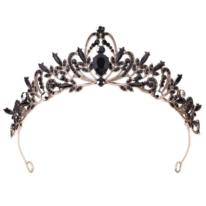 Bridal Diamond Crown Wedding Photography Matching Tiara Hair Accessories Princess Crown Girls Hairband Birthday Accessories