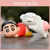 Crayon Shinchan Pvc Skrivbordsbil Dekor Modell Leksak För Samlare Och Fans Speciella Karaktärer Ingår