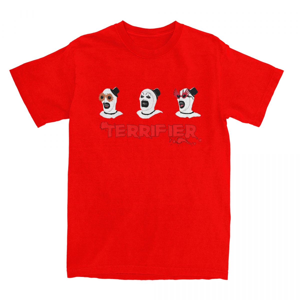 Unisex Women Terrifier  Clown TShirt Outfit Vintage  Cotton Art The Clown T Shirt Tee Clothing Graphic Printed S