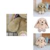 Adorable 8 Inch Plush Bunny Doll Soft Cute Long Eared Rabbit Stuffed Toy Gift