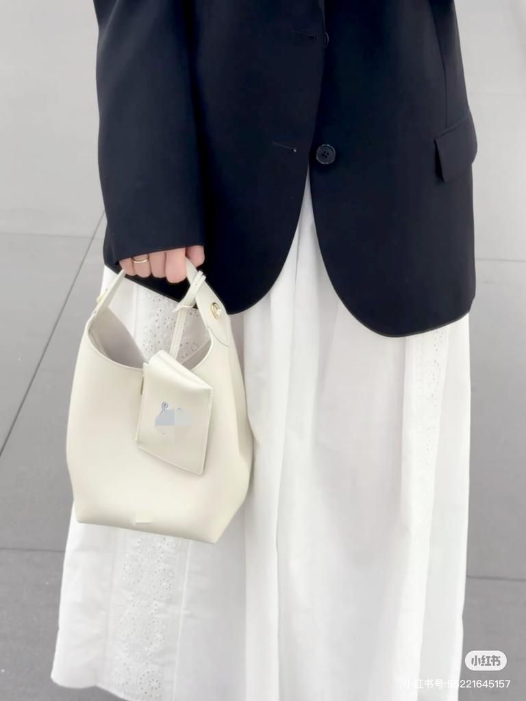 New leather tote bag women's bag shoulder armpit bag lazy bucket bag large capacity versatile model