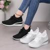 Shoes Women's Shoes Versatile Summer New Breathable Casual Shoes Mesh Comfortable Height Increasing Mom Sneakers