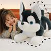 Weiches Plüsch Siberian Husky Spielzeug für Kinder Entzückendes Stofftier Kuscheltier