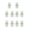 Set of 10 Microwave Oven Magnetron Plug Microwave Oven Connector 4 Filament Pin Sockets Converter Microwave Oven Sockets