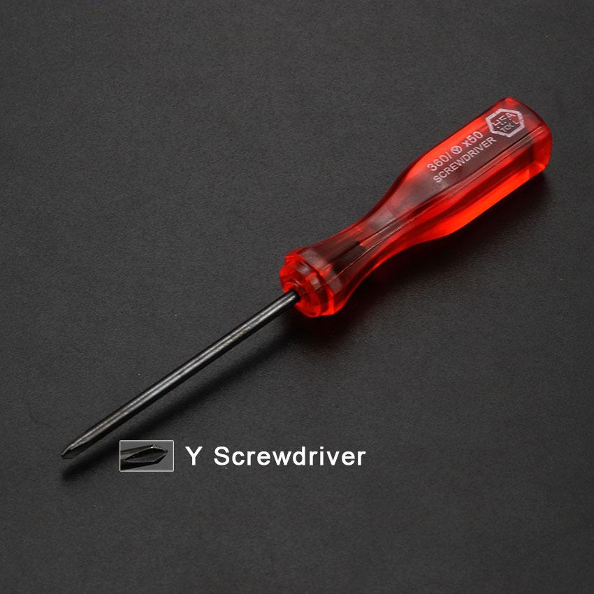 JCD 1.5mm Tri Wing 2.0mm Phillips Screwdriver Y Screw Driver For NDS DS Lite Wii Xbox 360 GBA SP For Cartridge Maintenance Tool