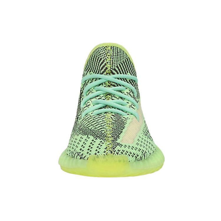 adidas Herren Yeezy Boost 350 V2 Yeezreel Nicht-Reflektierend Unisex Sneaker Grün FW5191