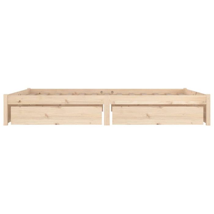 VidaXL Bed Frame with Drawers 140x200 Cm 3103513