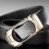 Men's Automatic Alloy Belt Buckle - 'When Luck Comes' Design