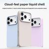 Custodia per Telefono in Silicone Liquido per IPhone 17 Pro Max Copertura Protettiva Morbida con Paraurti per IPhone Air 16E 16 15 14 13 Pro Max Funda Cases