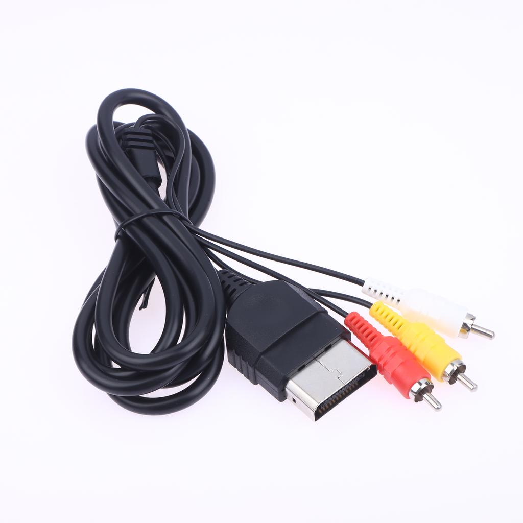 1/2/3Pcs Audio Video AV Composite Cable Cord For XBOX AV Cable Cord Connection DVD CD Monitor Adapter Connector 180CM