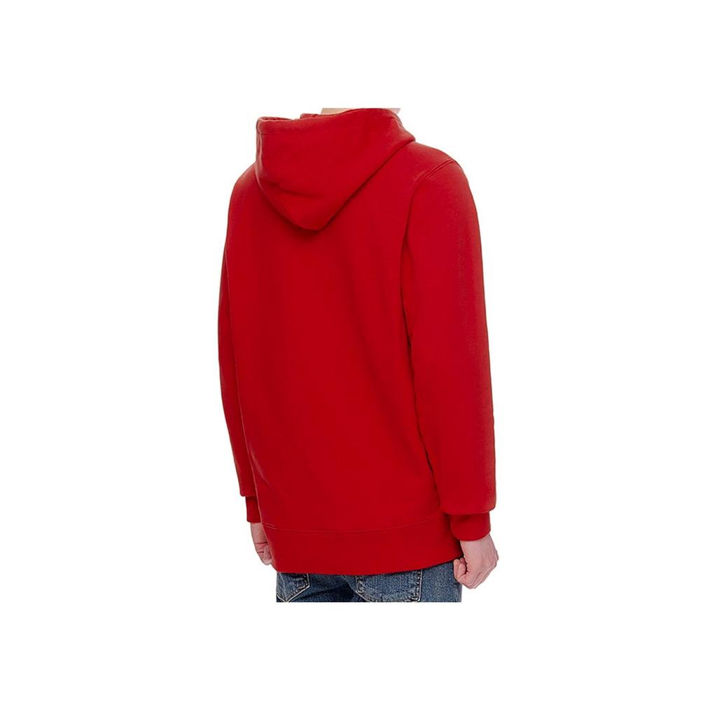 Vans Classic Logo Pullover Hoodie Unisex Tops Red VN0A4MM9IZQ