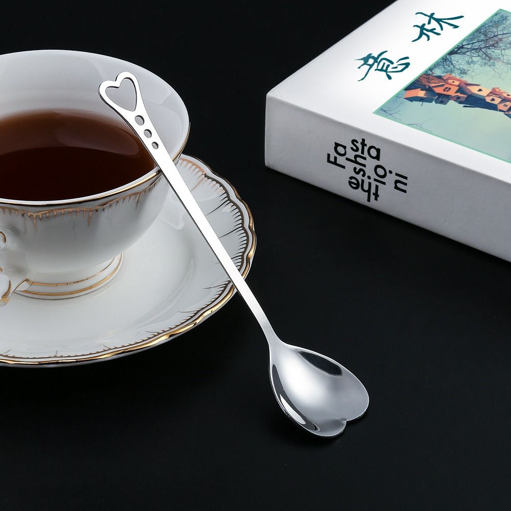 Home Cartoon Ice Cream Cute Stainless Steel Teaspoon Iced Tea Stirrer Stirring Tool Coffee Spoon