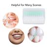 Interdental Brush Disposable Soft Dental Cleaning Floss Toothpicks for Oral Care Adults Children 160pcs