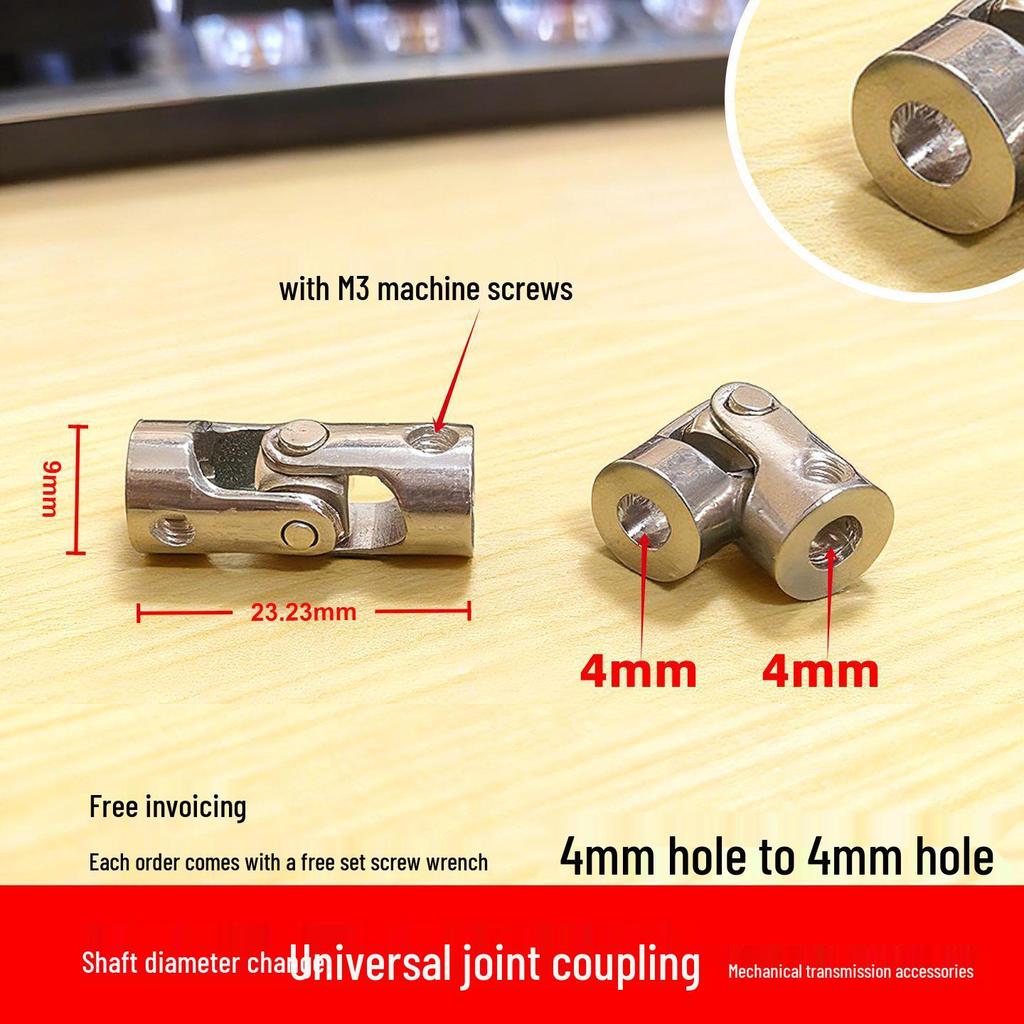Metal Universal Joint Cross Coupling 2345-6810mm for Steering Gear Motor