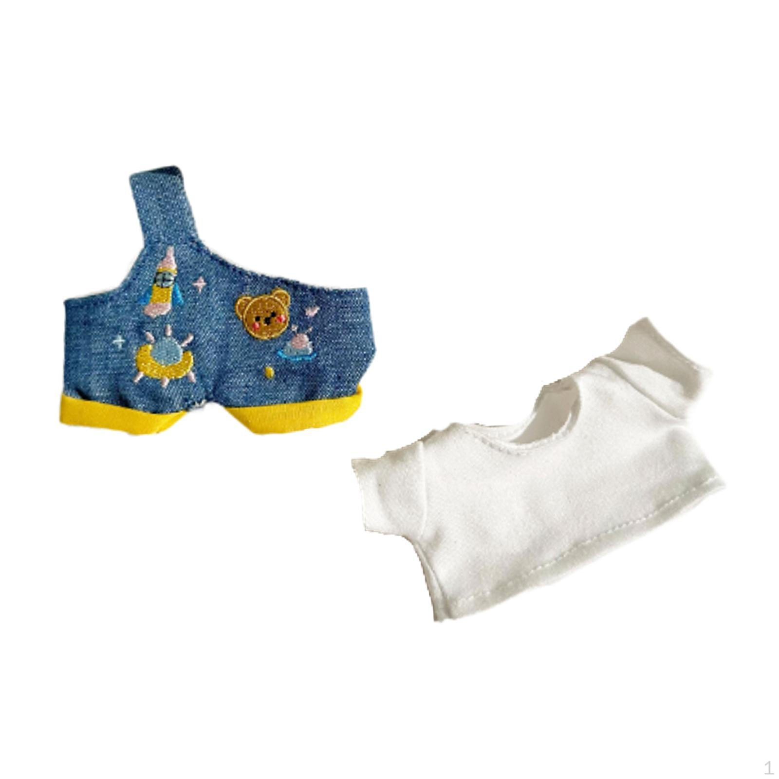 

6.69in Кукольная одежда, переодевание, декоративные аксессуары для костюмов, одежда 4 шт. 2pcs