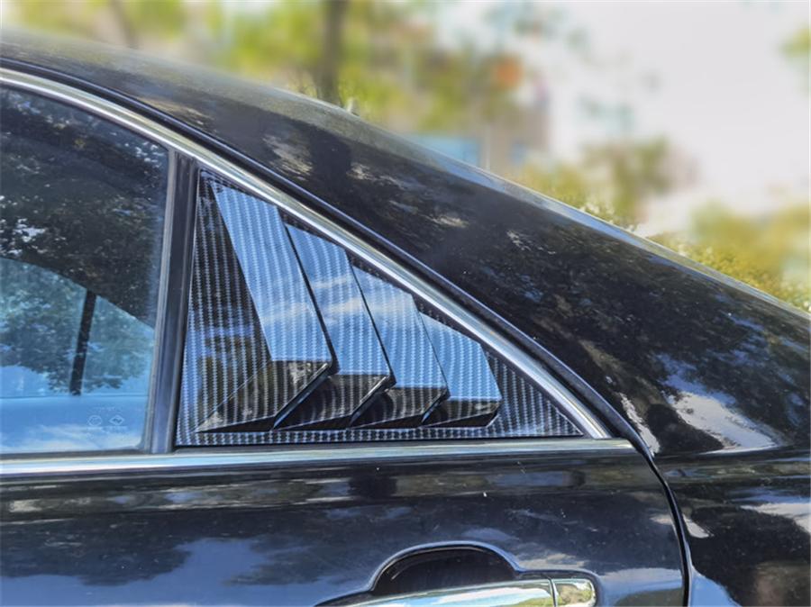 Camry 2007-2011 Louver Pair Carbon Fiber Texture