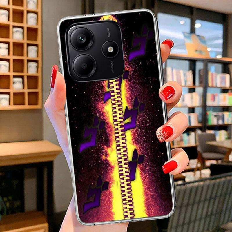 JoJo Adventure Bruno Buccellati Phone Case For Xiaomi Redmi Note 15 14 13 12 11 10 Pro Plus 14S 12S 11S 11T 11E 10S Soft Fundas