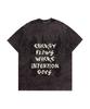 BHAVANTU Energy Flows Where Intention Goes Pigment T-Shirt (Vintage Beige / Vintage Dark Gray)