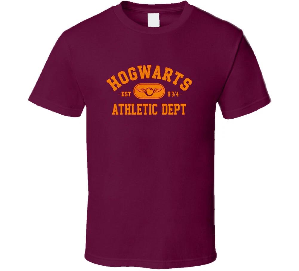 Hogwarts Athletic Department Wizard School Funny Potter Gift T Shirt S