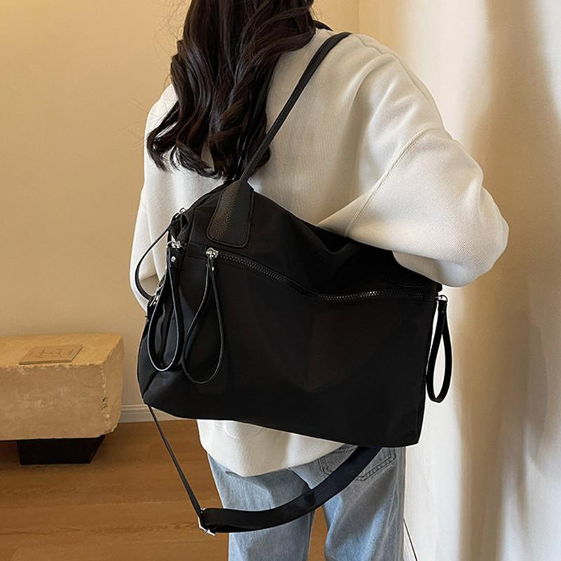 Nylon Oxford Bag Women Autumn and Winter Trendy Handbag Casual Tote Bag Large Capacity Shoulder Messenger Bag AVE