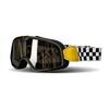 Occhiali da moto retrò per equitazione all'aperto da uomo Occhiali da sole per mountain bike Occhiali antivento per casco da sci