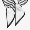 ISABEY diagonal striped scarf (VKAFC2004)