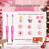 DIY Christmas Beaded Santa Claus Gel Ballpoint Pen