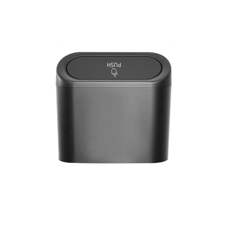 Car Trashbin Mini Portable Car Trash Bin Hanging Vehicle Garbage Storage Box Case Automobile Car Trash Can with Lid Waterproof